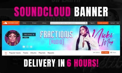 soundcloud banner design.